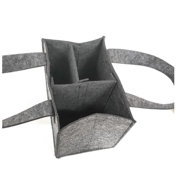 Filtflaskeposer - 2 stk - Separate rum - Sammenfoldelige - Ideelle til fester