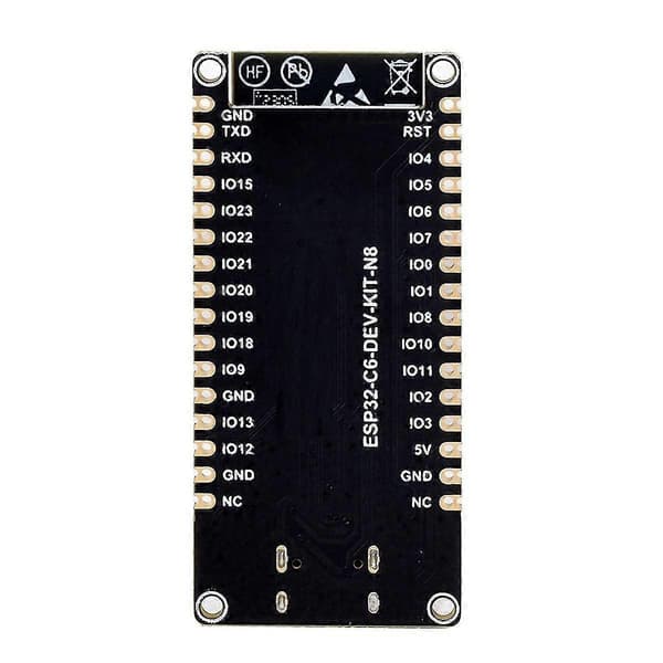 Esp32-c6 Utviklingskort Wifi6 Bluetooth 5 Zigbee Thread 160mhz Enkjerneprosessor Esp32-c6-wroom-1-n8 Modul(b)