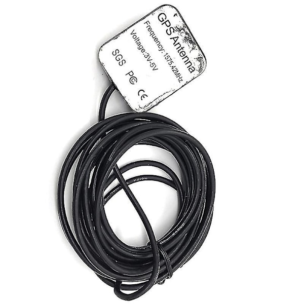 Vattentät GPS-antenn för fordon med Fakra Z-kontakt, 28 dB förstärkning, 3-5 VDC black