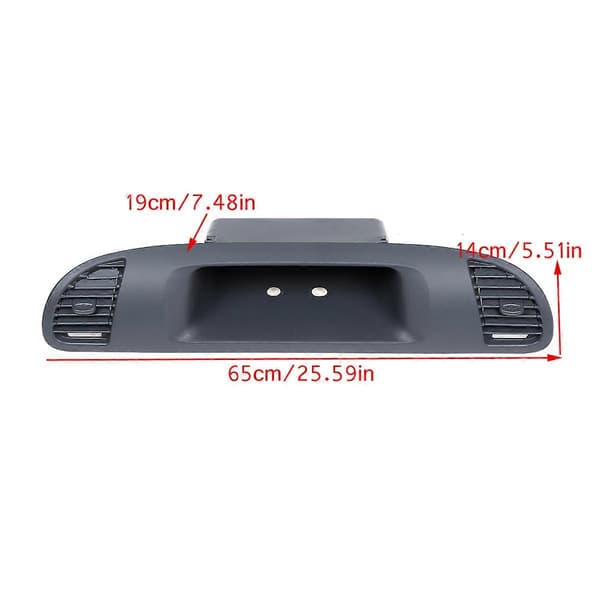 Bil Hylle Passasjerrom med Luftventilhette for Mercedes for Benz Sprinter Cdi 1999-2006 Inst Grey