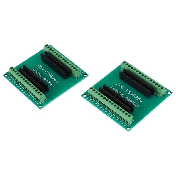 2 STK ESP8266 Breakout Board GPIO 1 til 2 for ESP8266 ESP-12E NodeMCU utviklingskort