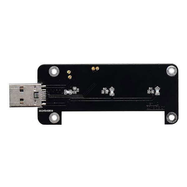 USB-dongle utvidelsesmodulsett for Zero / Zero W, både foran og bakside kan settes inn