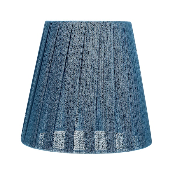 Rustikk lampeskjerm Landlig lampeskjerm Hengelampe skjerm Gaze Lampshade Blå 14X14X13CM Blå Blue 14X14X13CM