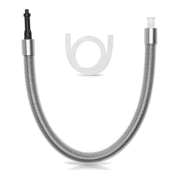 Mælkerørskappe i rustfrit stål med HP1-adapter til kaffemaskinemodeller: WE8, 8, Micro-90, E6, D6 As Shown