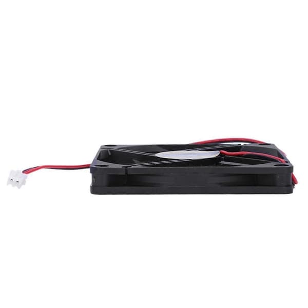 80 mm 2-bens stik køleventilator lavt tryk til pc-computerhus CPU-køleradiator Black