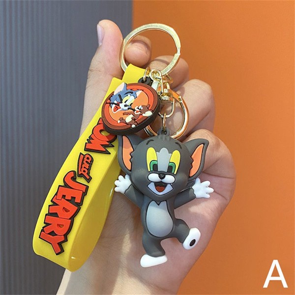 Tom and Jerry Bag Pendant Keychain