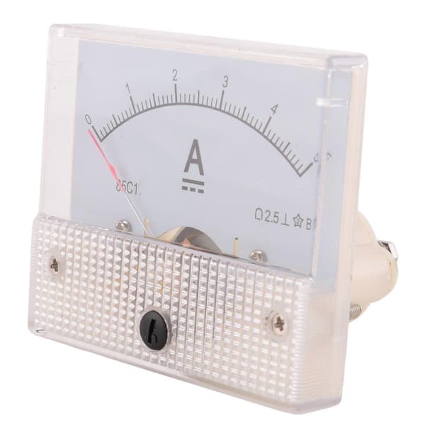 85C1-A Analog Strømpanelmeter DC 5A AMP Amperemeter