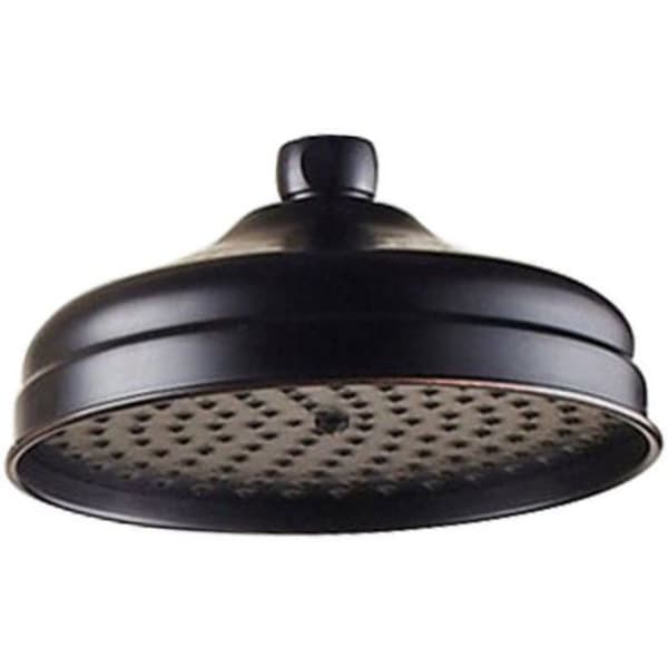 Antik messing brusehoved - OKZ - Rundt - Stor diameter - Justerbar vinkel - G1/2\" interface