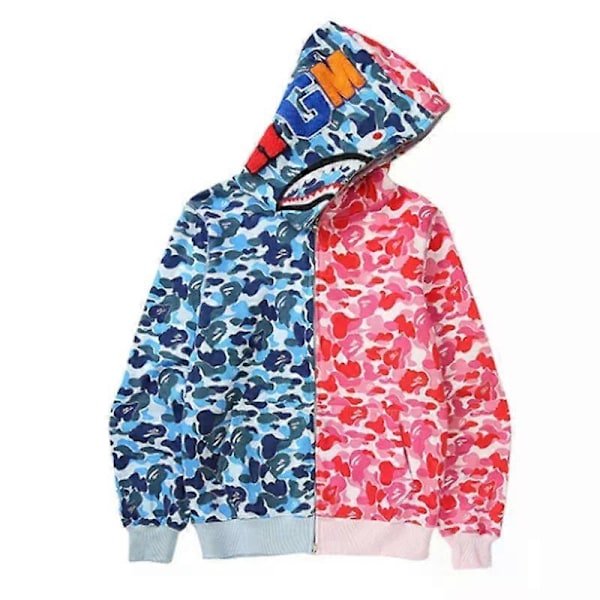 Hajtryk Nyt Efterår Herretøj Europæisk og Amerikansk Pullover Hættetrøje Frakke Mode Trend Lynlås Hættetrøje Sød Streetwear y2k 4XL Picture color8