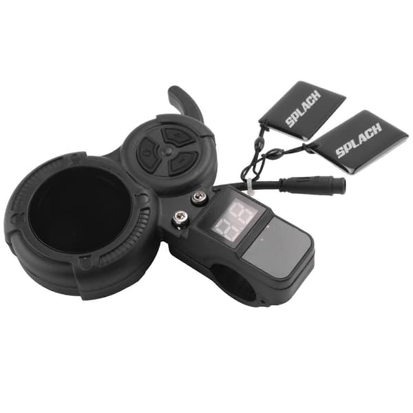 Elektrisk løbehjul Display Trigger LED-accelerator og NFC-kort til VSETT 8 8+ 9 9+ til ZERO 8 Black