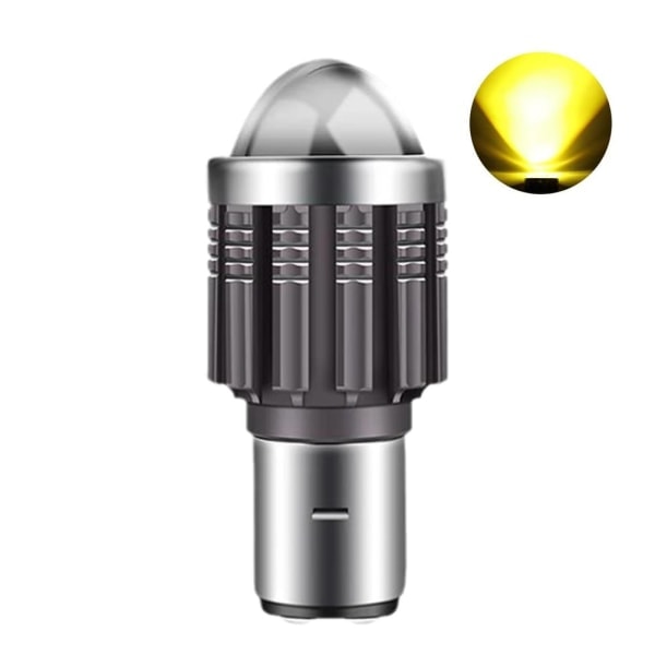 BA20D H6 LED Motorcykel Strålkastare Spot Light Bulb Hi/Lo Motorcykel vit vit one size