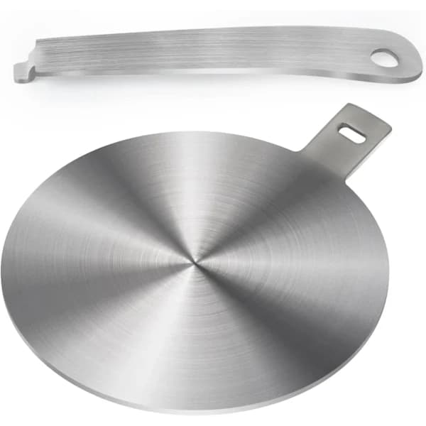 Induktionsadapter 13 cm, induktionsplade til mokkakander og stegepander på induktionskogeplader