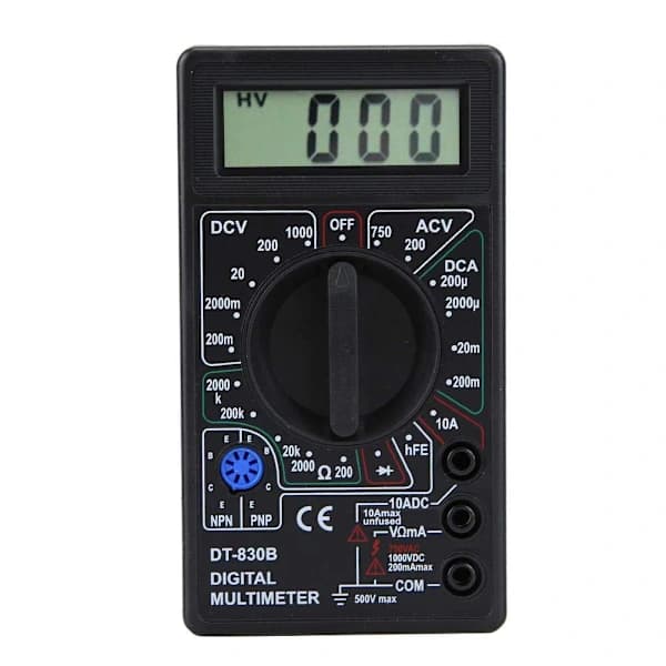 DT-830B Digital Multimeter Håndholdt Multimeter