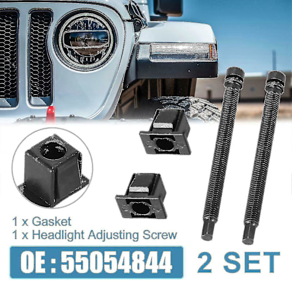 Justeringsskrue til forlygte kompatibel med Jeep Wrangler Yj 1987-1995 55054844