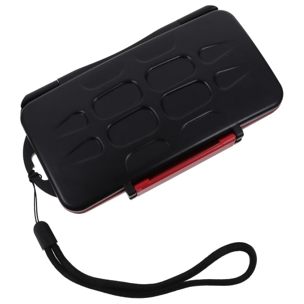 1:n puhelinkameran muistikortti SD Tf Vedenpitävä, pudotuksenkestävä säilytyskotelo Punainen 15X8,5X2,5CM Punainen Red 15X8.5X2.5CM