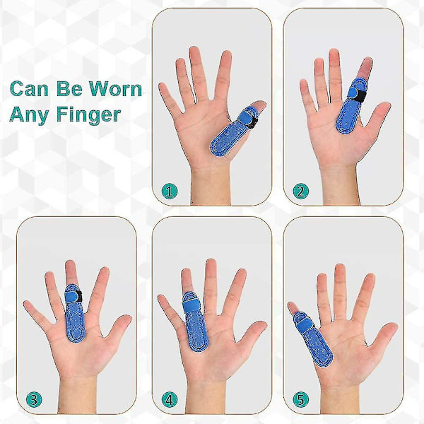 Trigger Finger Splint, Finger Splint, Finger Correction Splint, Justerbar Trigger Finger Splint
