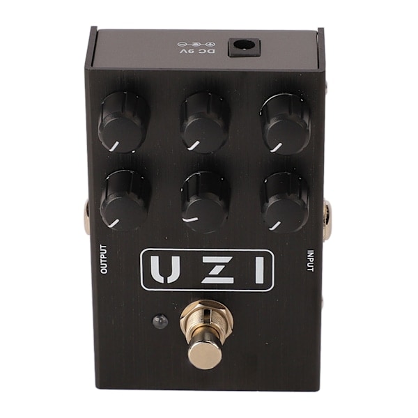 Elgitarreffekter Drive Pedal Effektor Simulerer gitarrdistorsion og overdriveeffekter AN 35 Black