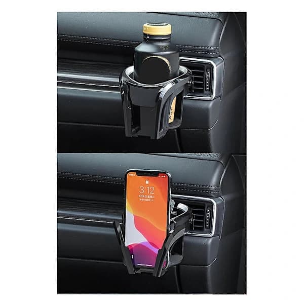 Telefon Luftventil Feste Drikke Koppholder Festebolt Organizer Multifunksjonelt Stativ Feste Organizer
