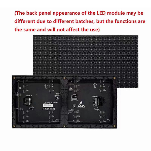 CASA 2 stk. P5 Indendørs LED Skærmpanel 64X32 Pixels LED Display Modul 16 Scan 320X160mm Fuld Farve LED Sc