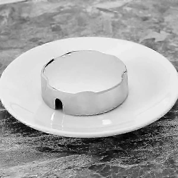 Badekaravløpsvrider, avløpstilbehør, roterende håndtak, overløpsvern, plast