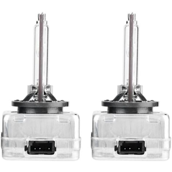 2 stk. D1S 6000K 35W bil xenonlampe frontlyspærer erstatning.ca