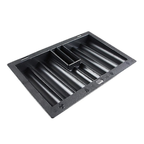 Poker Chip Brett Bord Chips Brett Poker Chip Holder Plast Bord Chip Brett-YUHAO[D] Svart 37.5X25cm