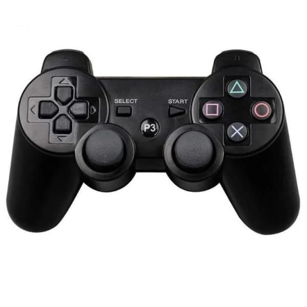 2 kpl PS3 Langattomat Ohjaimet Musta