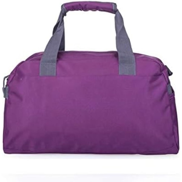 Sport Gymvesker for Kvinner Yogaveske Ballett Dans Duffelbag for Jenter Overnattingsvesker for Jenter Weekendvesker lilla
