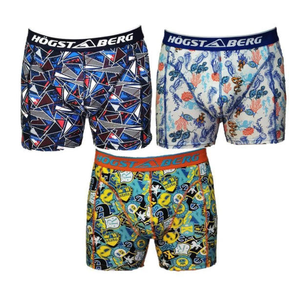 7-pak Högstaberg Boxershorts Flerfarvet Flerfarvet xl