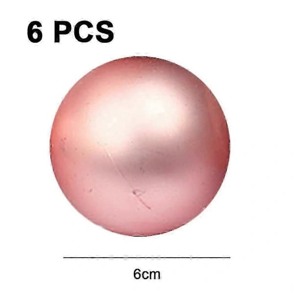 Glasdekoration Träd Ornament Boll Set (6-pack)