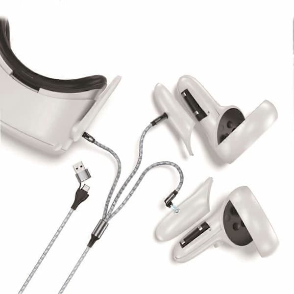 Oculus Quest 2 Magnetisk Ladekabel til Controllere og Ladesæt
