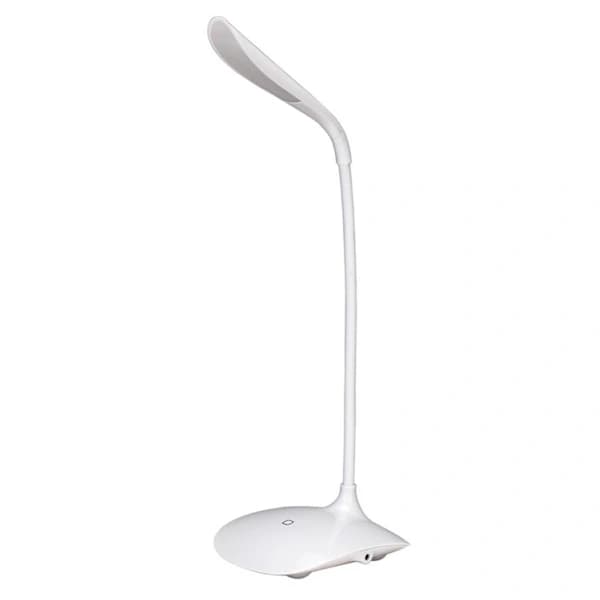 1 stk. LED-skrivebordslampe, LED-boglæselampe, 3 lysstyrkeniveauer, til