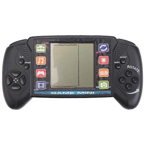 CASA Handhållen Videospelskonsol i Fickformat 3,5 tum LCD Mini Bärbar Brick Game Player med Inbyggda 23+26 Spel