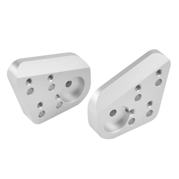 2 moottoripyörätarviketta, ohjaustangon korotuspala