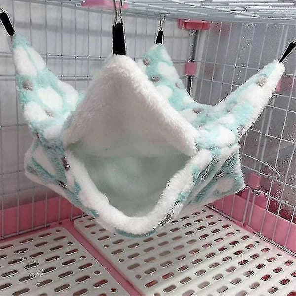 Small Pet Hammock, Guinea Pig Cage Hammock, Double Layer Pet Hammock, For Ferret Gift