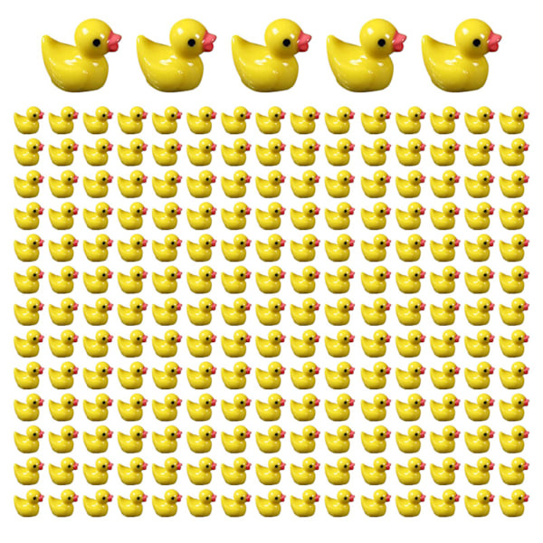 100/200 st Mini Gummi Ankor Miniatyr Harts Ankor Gul Tiny D 100st gul 100st_ca 100pcs yellow 100pcs
