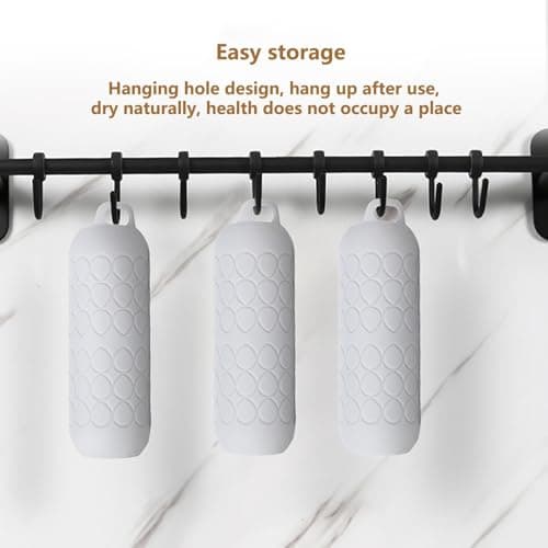 3-pack silikonvitlöksskalare, luktfri enkel rullverktyg för matlagning (grå) Silicone garlic peeler [bagged]