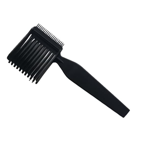 Barber Fade Kam Hårklippekam SORT Sort Sort Black Black
