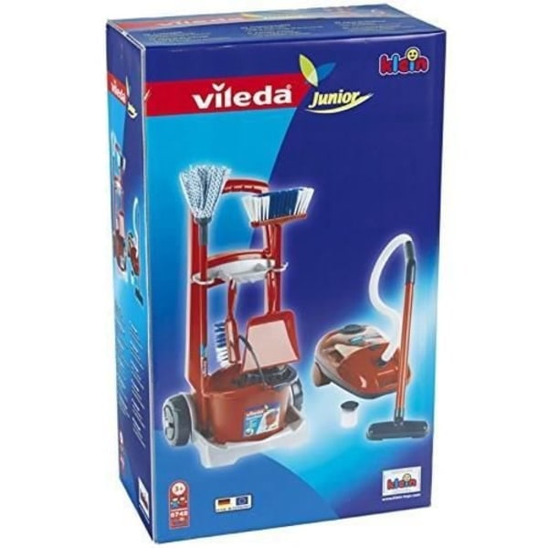 VILEDA - Städkärra med dammsugare