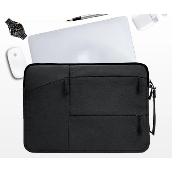 Sort laptop sleeve 15 tommer