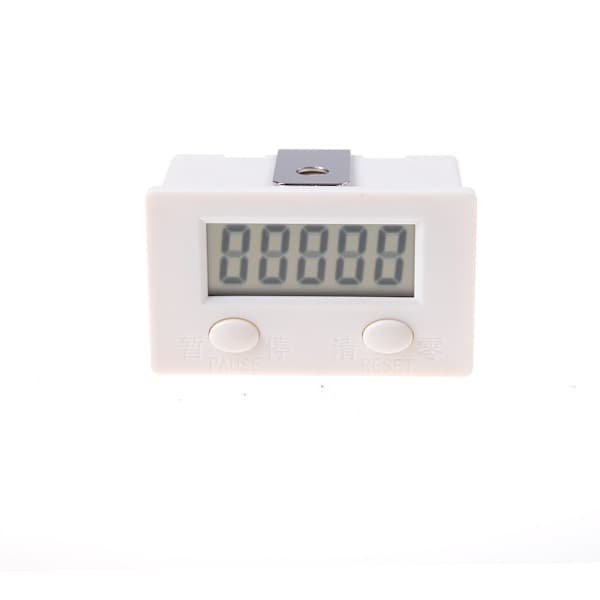 LCD Digital 0-99999 Teller 5-sifret Plus OPP-måler+Brytersensor
