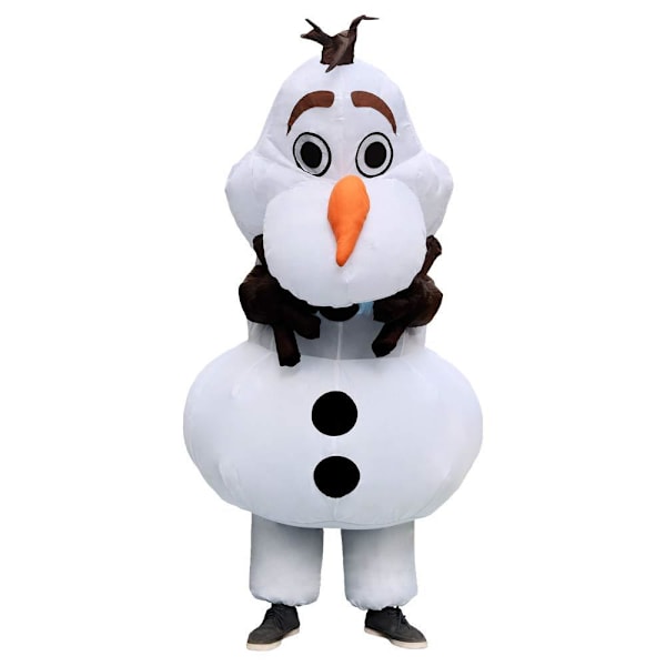 Longteng Olaf Kostym Vuxen Uppblåsbar Kostym Herr Maskeraddräkt Halloween Uppblåsbar Dräkt Cosplay Fest