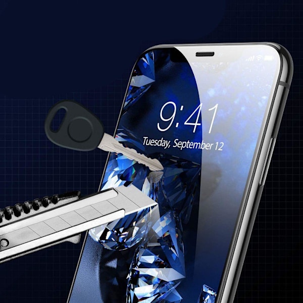 HOFI iPhone 12/12 Pro Skærmbeskytter Pro+ Fuld Dækkende Hærdet Glas