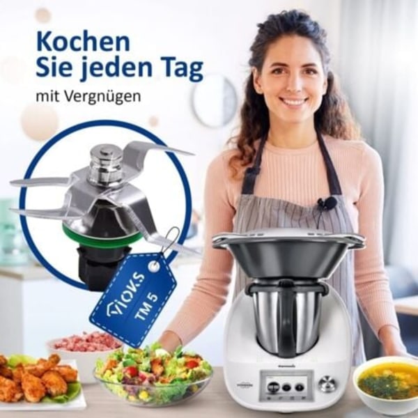 Kniv Thermomix TM5, Blad för Thermomix Vorwerk TM5 Robot, Reservdel och Ersättningstillbehör ccessoires cuisine et cuisson.ca