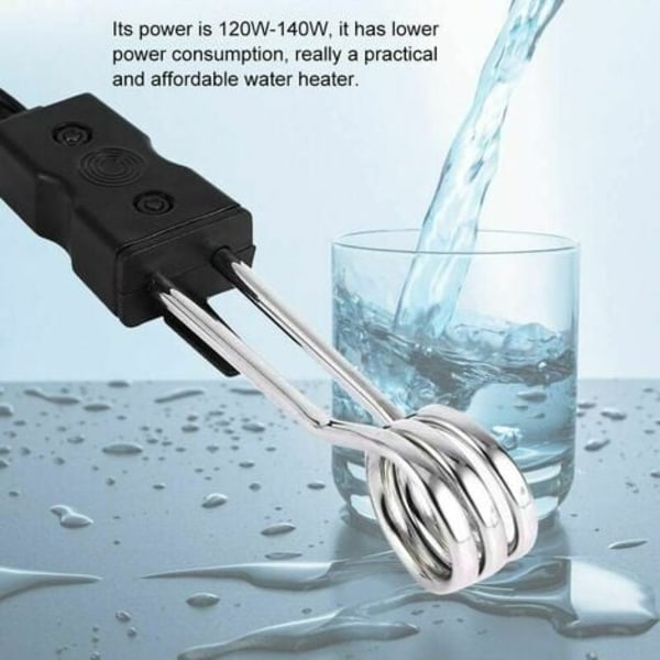 Bärbar energibesparande elektrisk doppvärmare för omedelbar uppvärmning, rese-, camping-, picknickverktyg för kokande vatten för 12V.ca