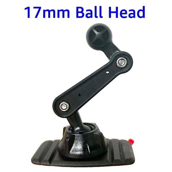 17mm Kulehodeholder Bil Dashbord Klistremerke Base Telefonholder