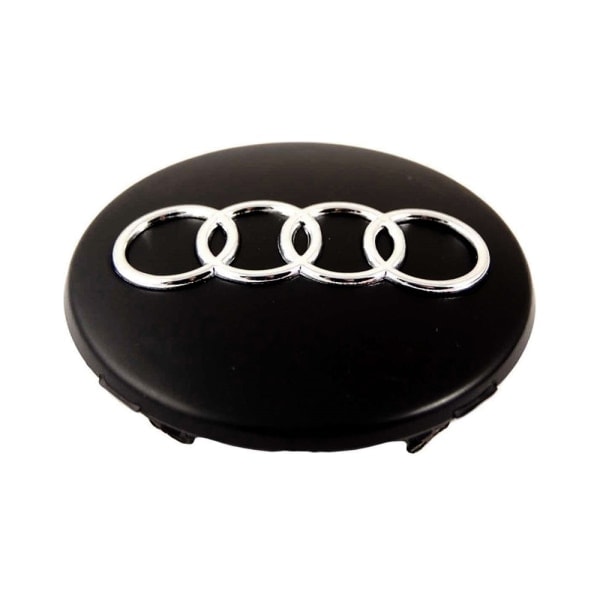 4-Pak - Audi Centerkapsler / Hjulkapsel Emblem - Bil 60 mm 60 mm