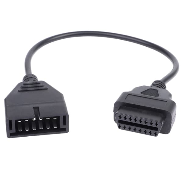 12-polet OBD1 til 16-polet OBD2 Konverter Adapterkabel til GM Diagnos