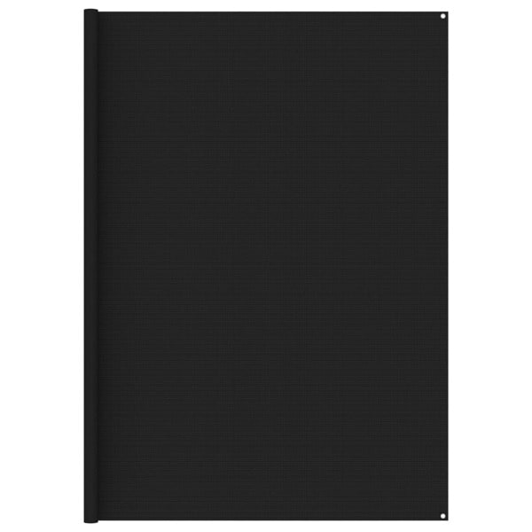 vidaXL Tältmatta 300x600 cm svart Svart 3720