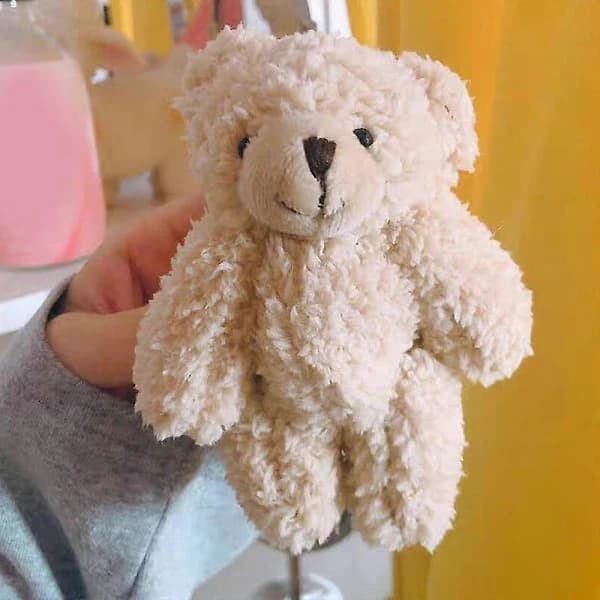 Avaimenperä Pehmolelu Valkoinen Pieni Mukava